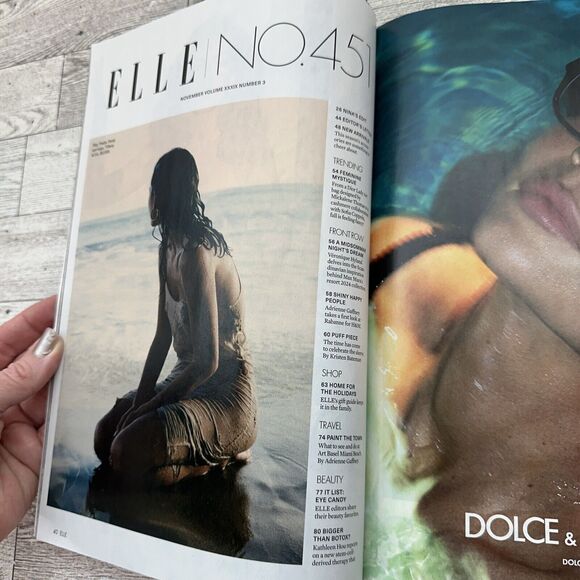 Elle Magazine November 2023 "Irina Shayk" Issue - New Unread - Picture 3 of 11